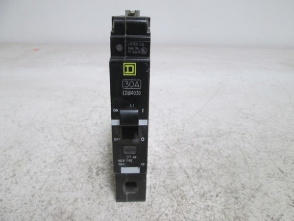 SQUARE D EDBI4030 MINIATURE CIRCUIT BREAKER 30AMP 277V  NSNP