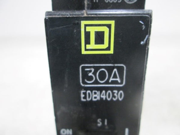 SQUARE D EDBI4030 MINIATURE CIRCUIT BREAKER 30AMP 277V  NSNP