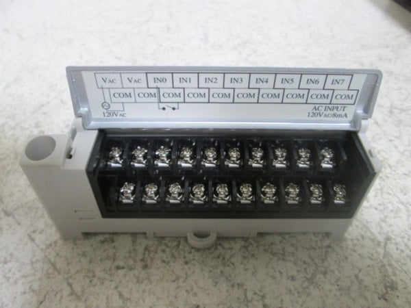 ALLEN BRADLEY 1790DT8A0 SER. A TERMINAL BLOCK 120V 8 INPUT BASE  NSMP