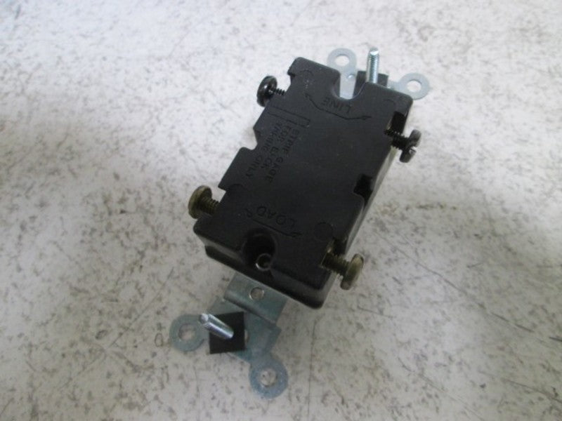 LOT OF 9 LEVITON 54522-W FRAMED TOGGLE SWITCH NSMP