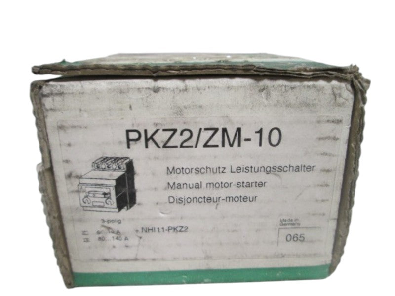 KLOCKNER MOELLER PKZ2/ZM-10 MANUAL MOTOR-STARTER  NSMP