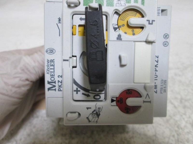 KLOCKNER MOELLER PKZ2/ZM-10 MANUAL MOTOR-STARTER  NSMP