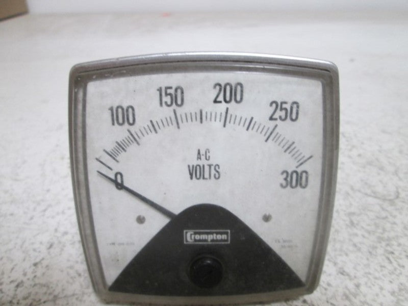 CROMPTON 016-02 VA-RXRX  0-300 AC V UNMP