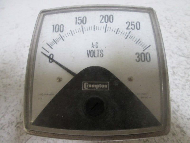 CROMPTON 016-02 VA-RXRX  0-300 AC V UNMP