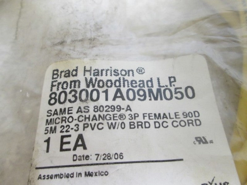 BRAD HARRISON 803001A09M050 NSMP
