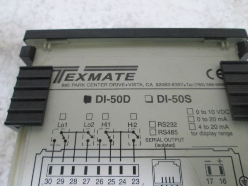 TEXMATE DI-50D-DR-PSI-P02-XX-XX-XX UNMP