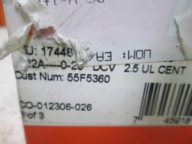 SIMPSON 17448 0-25VDC NSMP