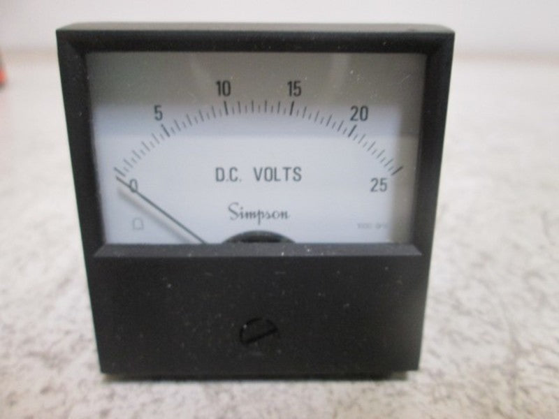 SIMPSON 17448 0-25VDC NSMP