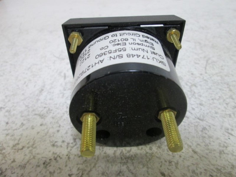 SIMPSON 17448 0-25VDC NSMP