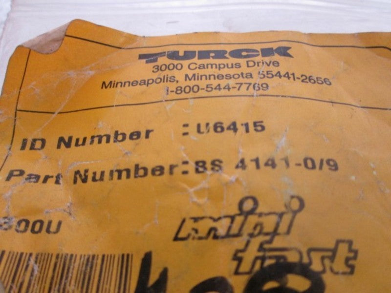 TURCK BS 4141-0/9 ACCESSORIES  NSNP IN A BAG