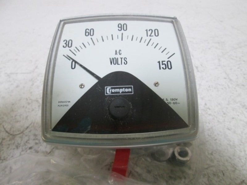 CROMPTON 016ACA-02VA-PZPZ PANEL METER 0-150 AC V  NSMP