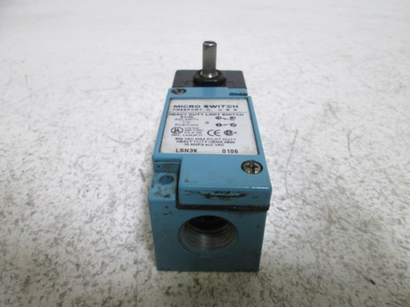 MICRO SWITCH LSN3K UNMP