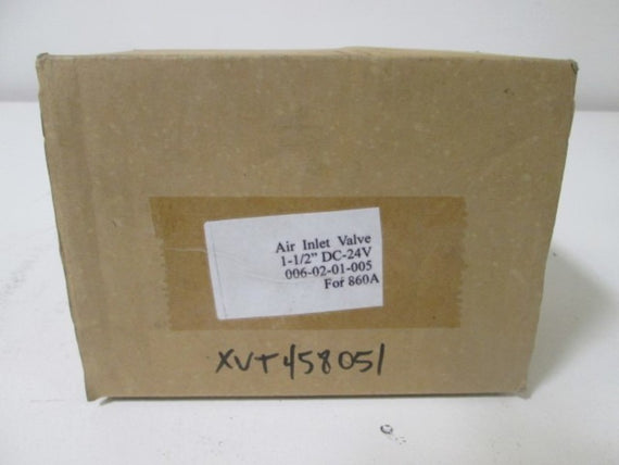 006-02-01-005 AIR INLET VALVE 1-1/2" DC 24V  NSMP