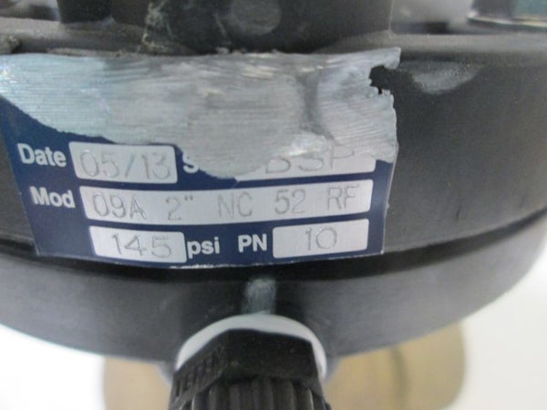 09A 2" NC-52-RF VALVE 145 PSI  UNMP