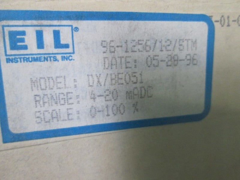 EIL DX/BE051 DIGITAL PANEL METER  NSMP