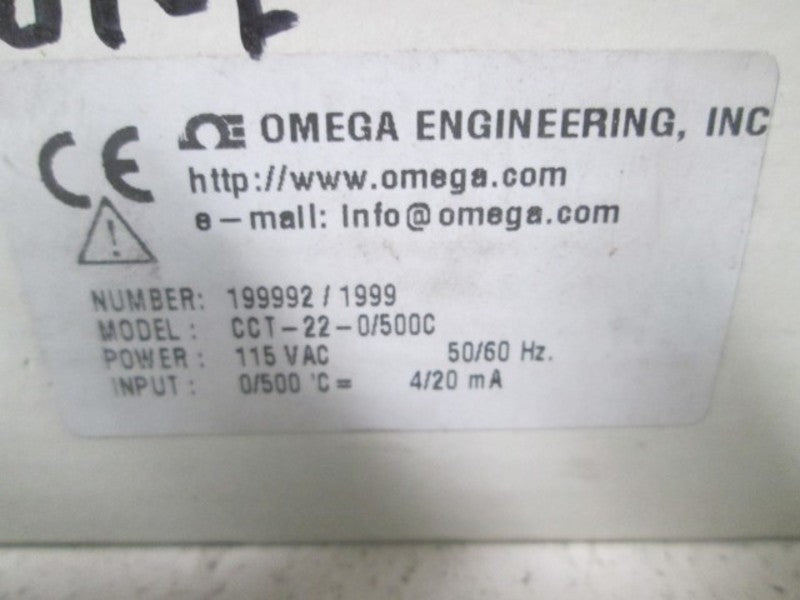 OMEGA CCT-22-0/500C POWER SUPPLY  NSMP