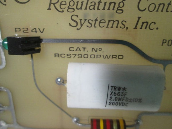 REGULATING CONTROL RCS7900PWRD PC BOARD  NSNP