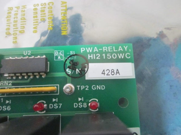 HARDY INSTRUMENTS PWA-RELAY HI2150WC BOARD  NSNP
