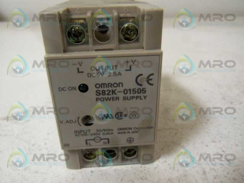 LOT OF 6 OMRON S82K-01505 UNMP