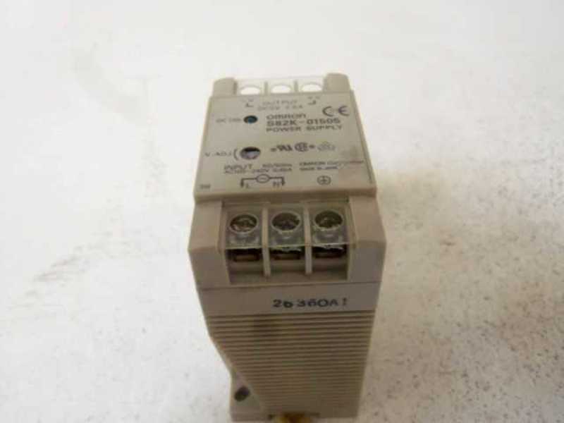 LOT OF 6 OMRON S82K-01505 UNMP