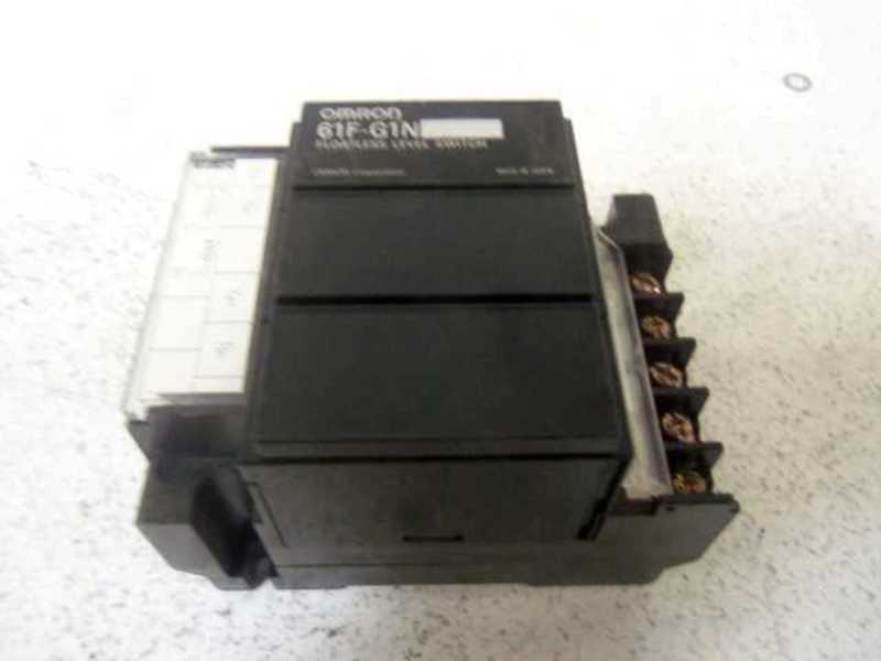 OMRON 61F-G1N FLOATLESS LEVEL SWITCH 120/240V  UNMP