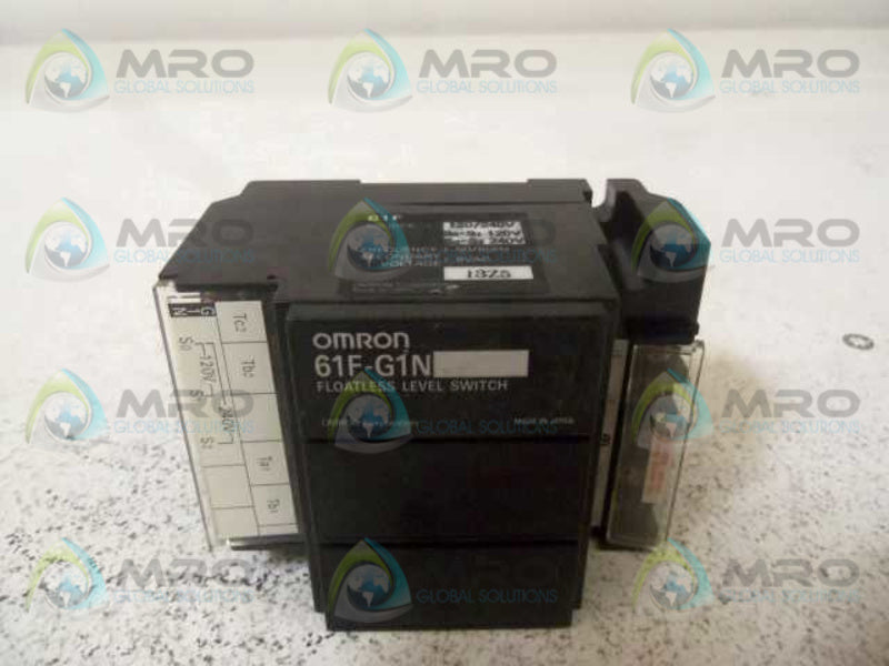 OMRON 61F-G1N FLOATLESS LEVEL SWITCH 120/240V  UNMP