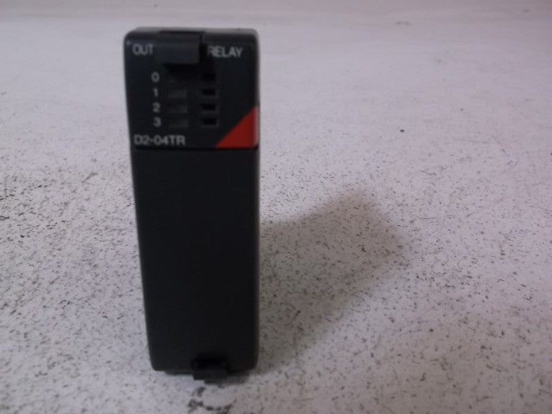 PLC DIRECT D2-04TR OUTPUT MODULE RELAY 4POINT  UNMP