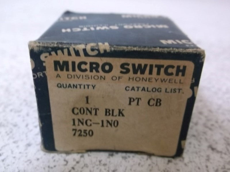 MICRO SWITCH PT CB CONTACT BLOCK  NSMP