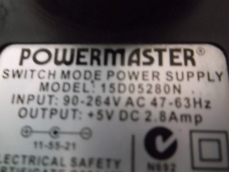 POWERMASTER 15D05280N SWITCH MODE POWER SUPPLY  NSNP