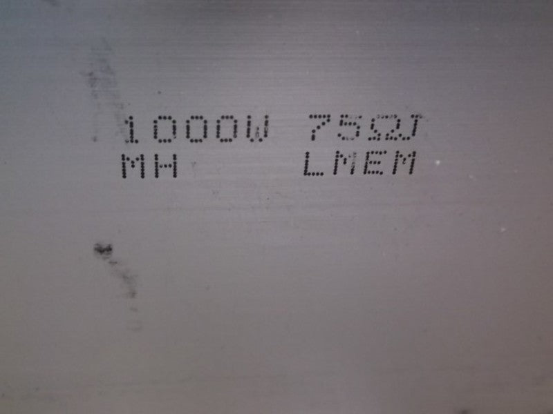MH LMEM 1000W 75 HEATER  UNMP