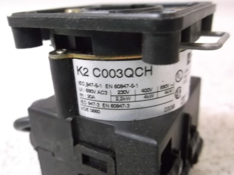 TELEMECANIQUE K2 C003QCH ROTARY SWITCH  UNMP