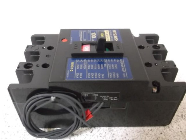 MITSUBISHI NF100-SS-100 CIRCUIT BREAKER 100A  NSMP