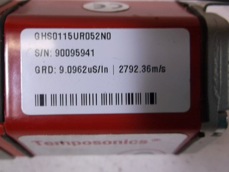MTS TEMPOSONICS G-SERIES GHS0115UR052N0 LINEAR POSITION SENSOR  NSNP