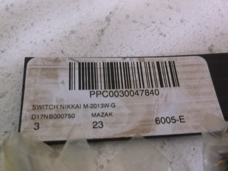 LOT OF 3 NIKKAI M-2013 NSNP