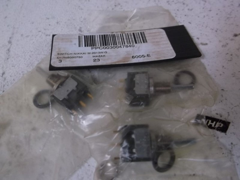 LOT OF 3 NIKKAI M-2013 NSNP