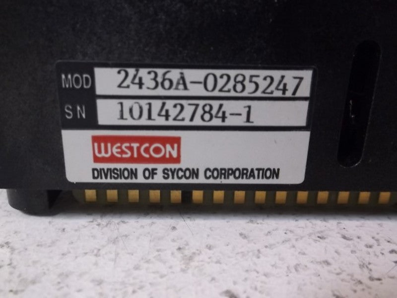 WESTCON 2436A-0285247 NEMA SIZE DISPLAY  NSMP