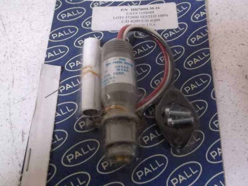 PALL HH7000LM-16 PRESSURE SWITCH  NSMP