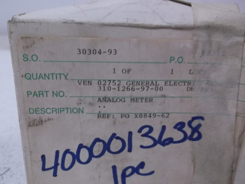 SPINDLE 310-1266-97-00 ANALOG METER  NSMP