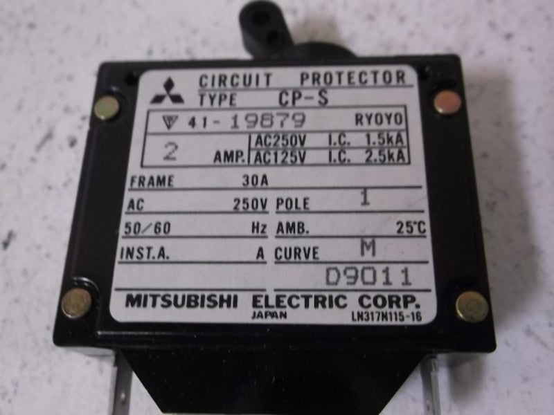 MITSUBISHI CP-S 41-19879 CIRCUIT PROTECTOR  NSMP