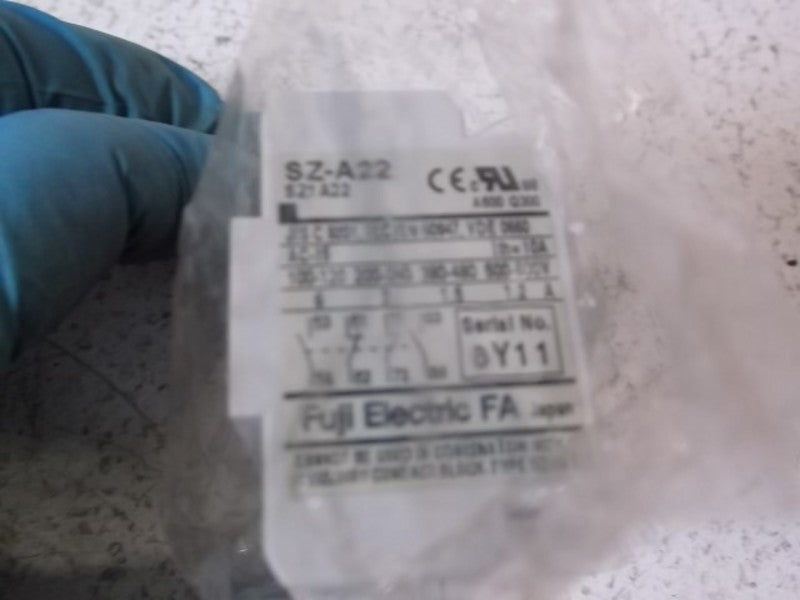FUJI ELECTRIC SZ-A22 CONTACT BLOCK AUXILIARY  NSNP
