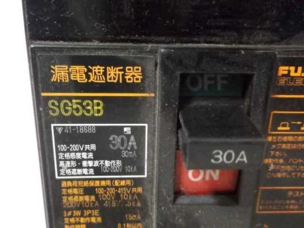 FUJI SG53B CIRCUIT BREAKER 30 AMP  UNMP
