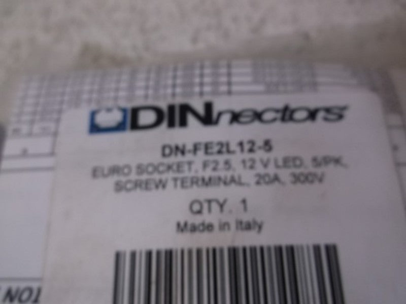 LOT OF 5 DIN DN-FE2L12-5 NSMP