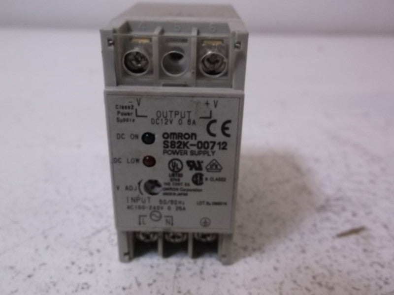 OMRON S82K-00712 UNMP