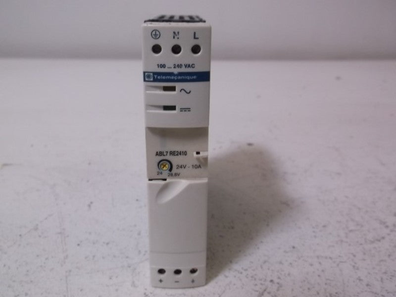 TELEMECANIQUE ABL7RE2410 POWER SUPPLY (AS PICTURED)  UNMP