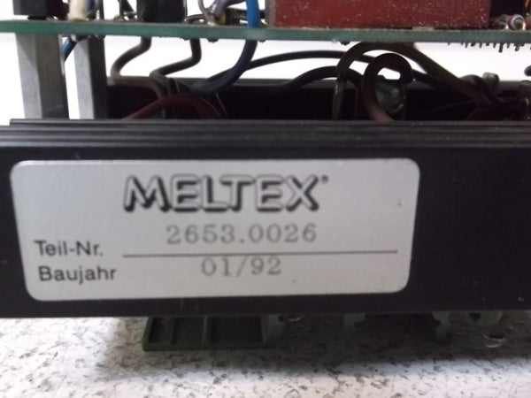 MELTEX 2653.0026 CIRCUIT BOARD  UNMP