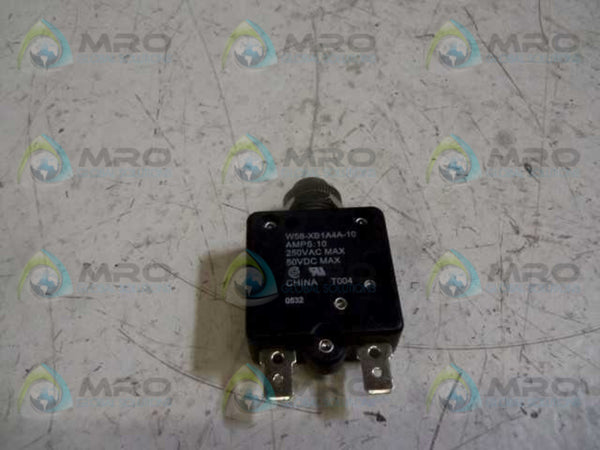 POTTER & BRUMFIELD W58-XB1A4A-10 CIRCUIT BREAKER 10A  UNMP