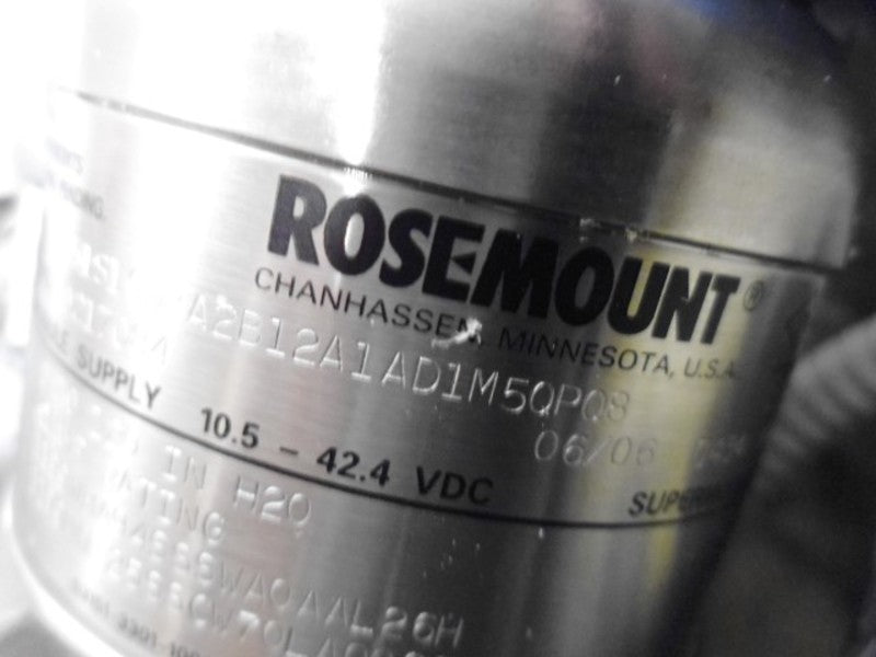 ROSEMOUNT 3051S1CD2A2B12A1AD1M5QPQ8 TEMP TRANSMITTER  NSMP