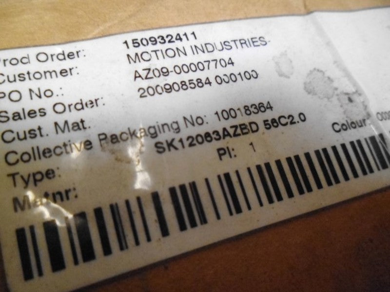NORD SK12063AZBD 56C2.0 GEARBOX  NSMP
