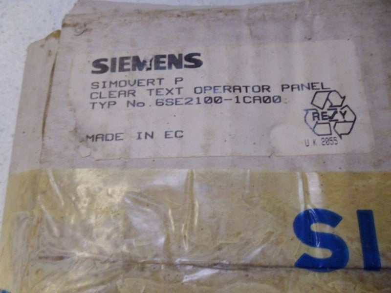 SIEMENS 6SE2113-3AA21 6SE2100-1CA00  NSMP