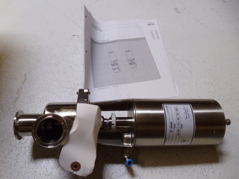 ALFA LAVAL SRC-GC-3A-1.5-7-20-NT 1-1/2" PNEUMATIC PLUG VALVE  NSMP
